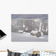Paysage Hivernal Massif Du Wall Decal