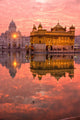 Golden Temple at Sunset Amritsar Punjab India Wall Mural