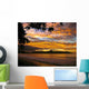 Golden Sunset Costa Rica Wall Decal