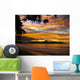 Golden Sunset Costa Rica Wall Decal