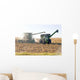 Harvester Coming through Corn Wall Decal