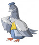 The carrier pigeon has brought the letter Wall Decal