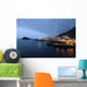 Town Garachico at night. Canary Island Tenerife, Spain Wall Mural