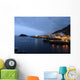 Town Garachico at night. Canary Island Tenerife, Spain Wall Mural