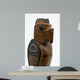 Carved Eagle Totem Wall Mural