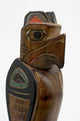 Carved Eagle Totem Wall Mural