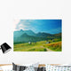 Mountains Landscape Wall Decal Design 2