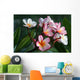 plumeria / frangipani flowers Wall Mural