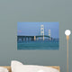 Walking Mackinac Bridge Wall Mural