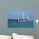 Walking Mackinac Bridge Wall Mural