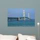 Walking Mackinac Bridge Wall Mural