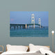 Walking Mackinac Bridge Wall Mural