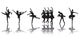 Ballerinas Wall Mural
