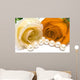 White and Orange Rose