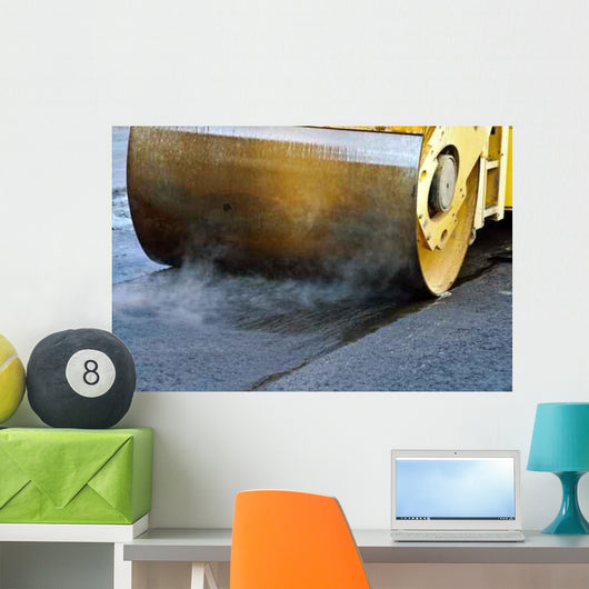 Asphalt Roller Wall Mural