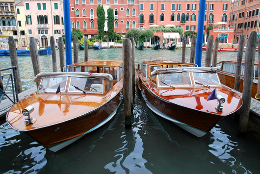 Venice Water Taxis Wall Mural