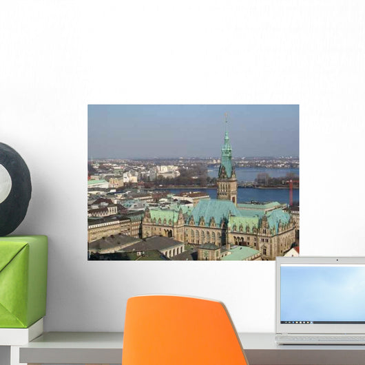 Hamburg Town Hall Wall Mural