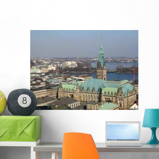 Hamburg Town Hall Wall Mural