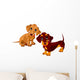 Dachshunds Wall Decal