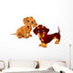 Dachshunds Wall Decal