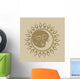Sun and Moon Wall Mural