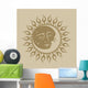 Sun and Moon Wall Mural