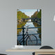Bike and Canal Amsterdam Wall Mural