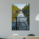Bike and Canal Amsterdam Wall Mural