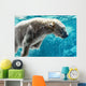 Polar Bear Underwater Wall Decal