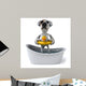 Dog Bath Wall Decal