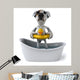 Dog Bath Wall Decal