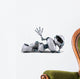 Relaxing Robot Wall Decal