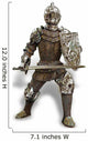 Antique Knight Wall Decal Design 2