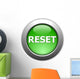 Reset Button Wall Decal