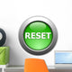 Reset Button Wall Decal