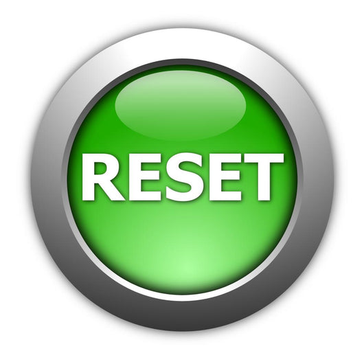 Reset Button Wall Decal