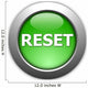 Reset Button Wall Decal