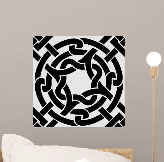 Geometric Ornament Wall Decal Design 3