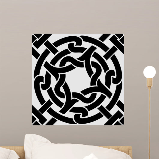 Geometric Ornament Wall Decal Design 3