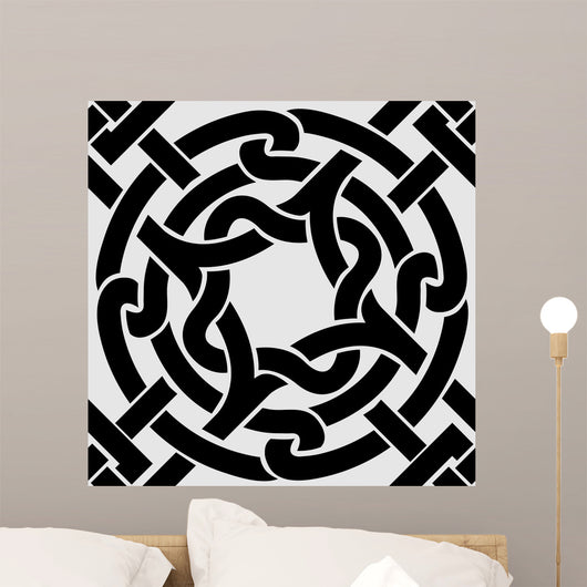 Geometric Ornament Wall Decal Design 3
