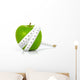 Green apples measured  the meter, sports apples Wall Decal