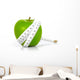 Green apples measured  the meter, sports apples Wall Decal