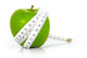 Green apples measured  the meter, sports apples Wall Decal