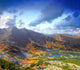 Mountains landscape Wall Mural