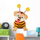 Halloween Bee-Dog Wall Decal