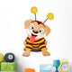 Halloween Bee-Dog Wall Decal