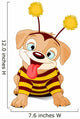 Halloween Bee-Dog Wall Decal