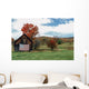 Americana Vermont Barn Wall Decal