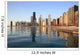 Chicago Skyline at Dawn Wall Mural
