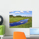 Small River Field Wall Decal